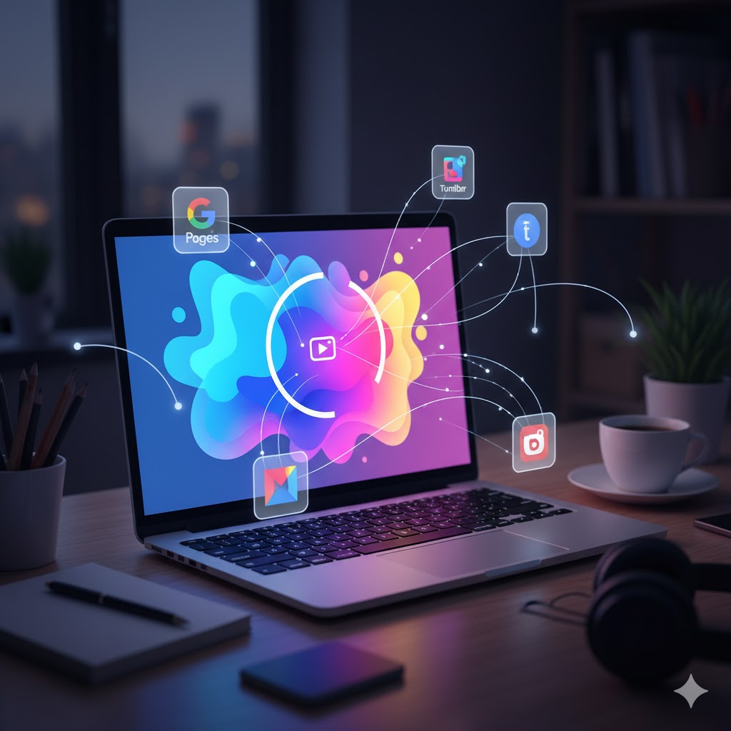 Upload GIFs to Google Pages Tumblr